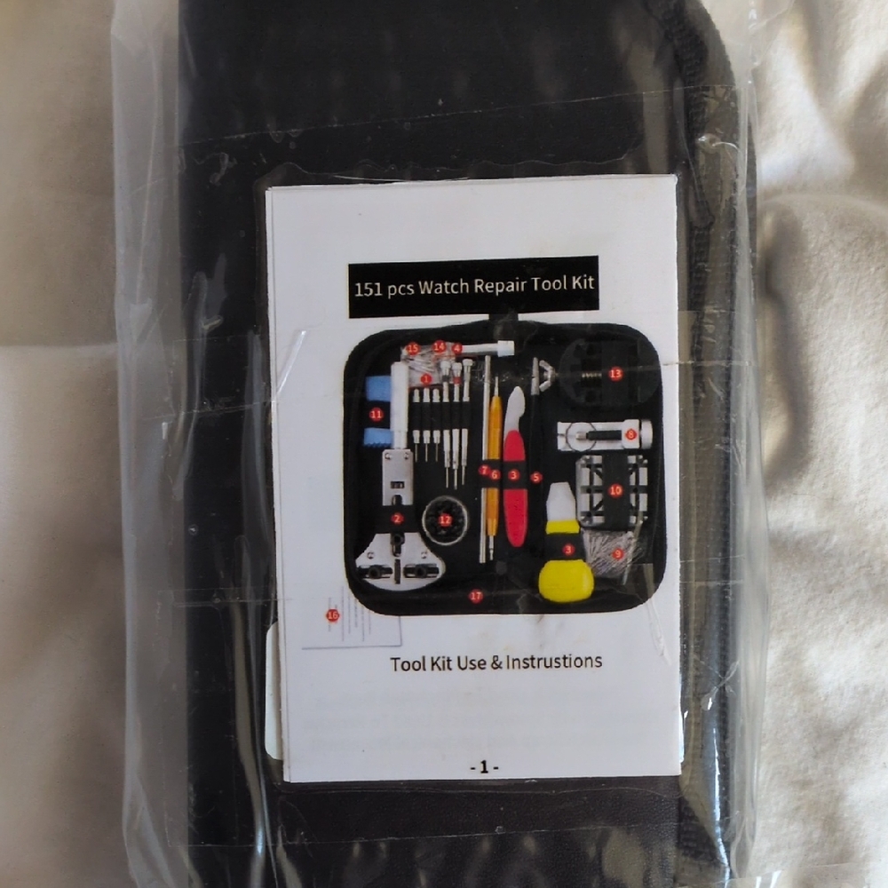 Watch Repair Tool Kit 151 pcs